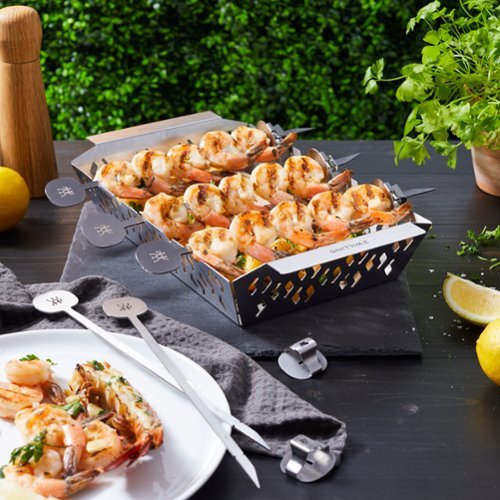 ZWILLING BBQ+ 6 pc Grill Kabob Set Stainless Steel 1027926 - Best Buy
