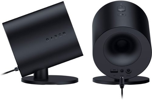 Razer Nommo V2 X Full-Range 2.0 PC Gaming Speakers (2 Piece) - Black BUY IN EUROPE