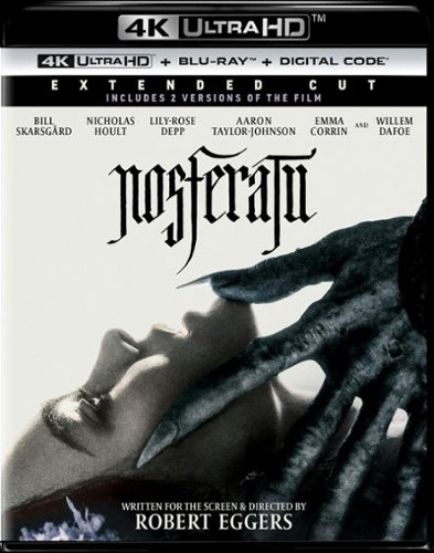  Nosferatu - Extended Cut 4K Ultra HD + Blu-ray + Digital (4K Ultra HD + Blu-ray) [UHD] [Standard] [4K Ultra HD Blu-ray]