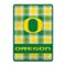 Pegasus - Oregon Ducks 66" x 95" Oversized Plaid FAN-mily Ultra Cozy Blanket - Multicolor-Front_Standard