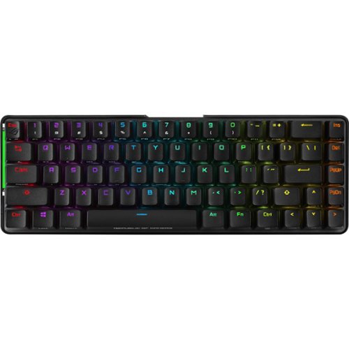 ASUS Full-Sized Wired Mechanical Gaming Keyboard - Black, Gray BUY ONLINE