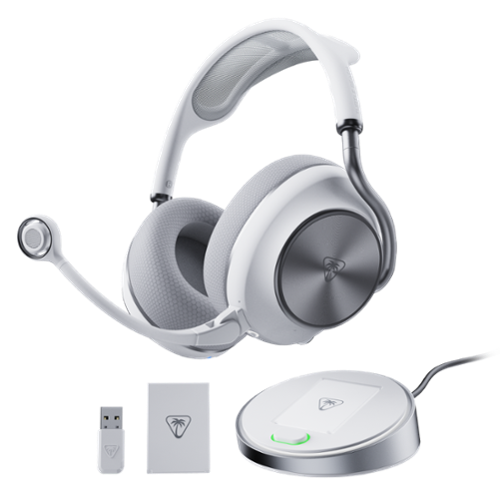 Turtle Beach - Stealth Pro II Multiplatform Wireless Over-Ear Gaming Headset for XBOX Series X|S, XBOX One, PS5, PS4, Windows, & Mobile - White