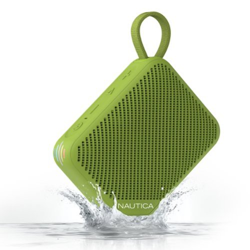 Nautica - Nayman SP500 Portable Bluetooth Speaker, 12W Sound, Waterproof, 9H Playtime, Shower, Outdoor - Green-Front_Standard 