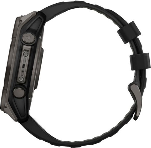 Garmin fēnix 8 Solar Sapphire GPS Smartwatch 51mm Fiber-reinforced polymer - Carbon Gray DLC Titanium BUY IN EUROPE