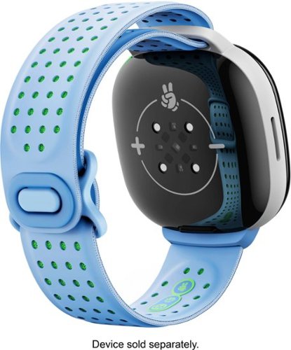 Fitbit Ace LTE - Courtside Active Band - Blue GLOBAL SHIPPING