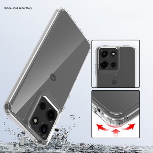 SaharaCase Venture Series Hard Shell Case for Motorola G 5G (2025) - Clear WHERE TO BUY