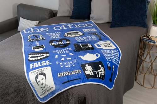 Coperte In Pile The Office | Plaid Ufficio 114x152 Cm | Morbida Coperta Con Iconiche Grafiche Della Serie TV | Regalo Perfetto Per Fans - 2