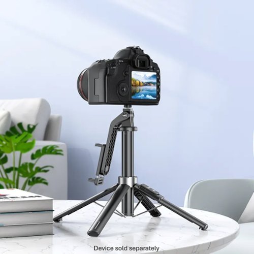 HOCO 54 Expandable Selfie Stick and Tripod for Content Creators - Black GLOBAL SHIPPING