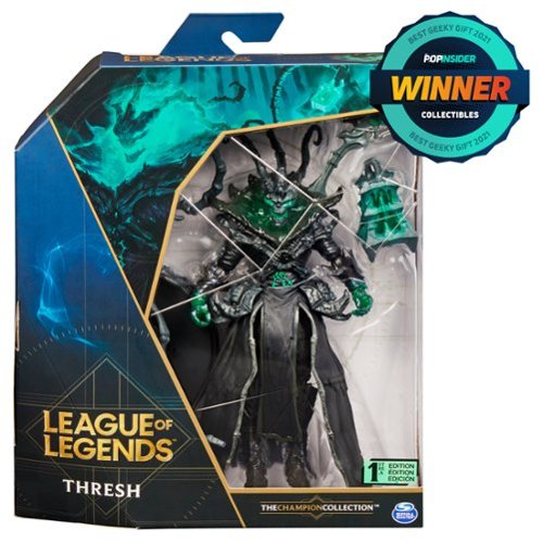 League of Legends 6-Inch Thresh Collectible Figure w/ Premium Details and 2 Accessories, Ages 12 and Up GLOBAL SHIPPING