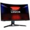 Lenovo - Legion R27fc-30 27" Class Full HD Curved Screen Gaming LED Monitor - 16:9 - 27" Viewable - Vertical - Raven Black-Front_Standard