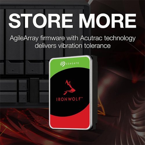 Seagate IronWolf 12TB NAS Internal Hard Drive with Rescue Data
