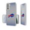 Keyscaper - NFL - Buffalo Bills Linen Logo Galaxy Clear Case - S24 - Multicolor-Front_Standard