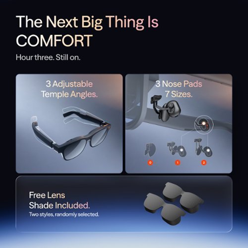 VITURE Pro 2 XR/AR Glasses: UltraClarity 3.0, Myopia Adjustment, 120Hz/50°, Sony MicroOLED, Switch 1/2, iPhone/Android, Mac/PC - Black WORLDWIDE DELIVERY