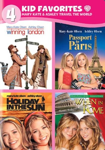  4 Kid Favorites: Mary-Kate &amp; Ashley Travel the World [4 Discs] [DVD]