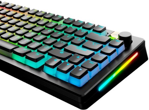 Glorious Aura V3 Pudding-Style Universal Keycaps for 100% 85% 80% TKL 60% Compact 75% Mechanical Keyboards - Black GLOBAL SHIPPING