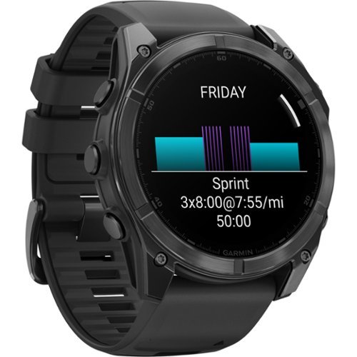 Garmin fēnix 8 AMOLED  GPS Smartwatch 51mm Fiber-reinforced polymer - Slate Gray WHERE TO BUY