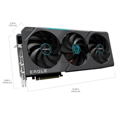 GIGABYTE NVIDIA GeForce RTX 4080 Eagle 16GB GDDR6X PCI Express 4.0 Graphics Card - Black BUY IN EUROPE