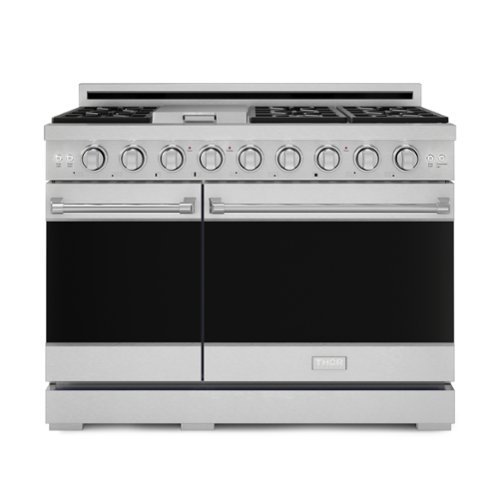 Gordon Ramsay Series by Thor Kitchen 6.8 Cu. Ft Freestanding Gas Range - Stainless Steel-Front_Standard 