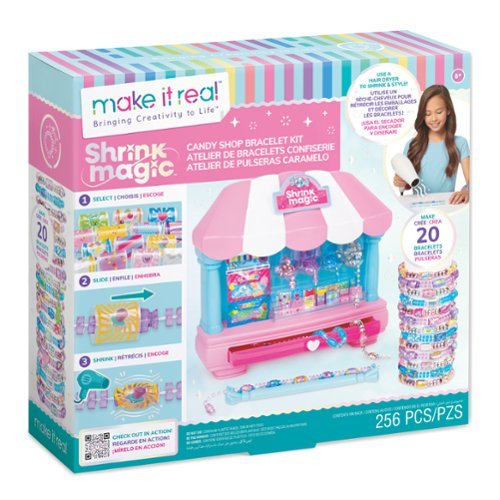 Make It Real - Make It Real: Shrink Magic Candy Shop Bracelet Kit