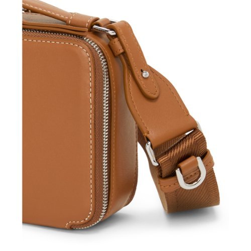 TUMI Voyageur Leather Myla Crossbody Messenger Bag - Caramel WORLDWIDE DELIVERY