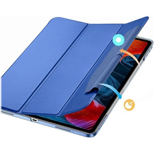 SaharaCase ESR Folio Case for Apple iPad Pro 12.9 (4th, 5th, and 6th Gen 2020-2022) - Blue BUY IN EUROPE