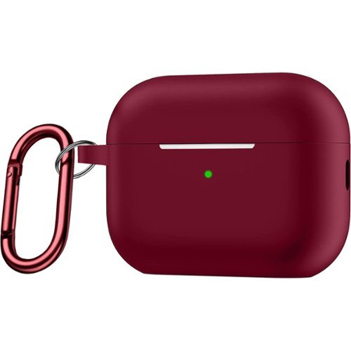 SaharaCase - Case for Apple AirPods Pro (2nd Generation 2022) - Burgundy-Left_Standard 