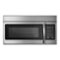 Insignia™ - 1.5 Cu. Ft. Convection Over-the-Range Microwave - Stainless Steel-Front_Standard