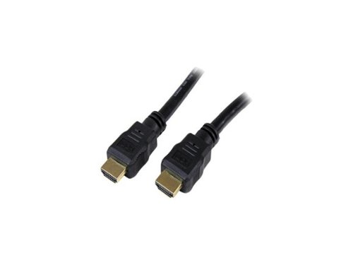 StarTech.com - HDMM6 6ft HDMI 1.4 Cable – 4K Ultra HD, Gold-Plated HDMI M/M - Black-Front_Standard 