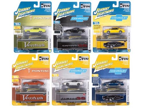 No98.Johnny Lightning ミニカー　11台セット Collector's Tin 2026 Set of 6 Cars Release 1 Limited Edition 1/64