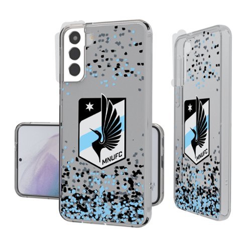 Keyscaper - MLS - Minnesota United FC Galaxy Confetti Clear Case - S24 - Multicolor-Front_Standard 