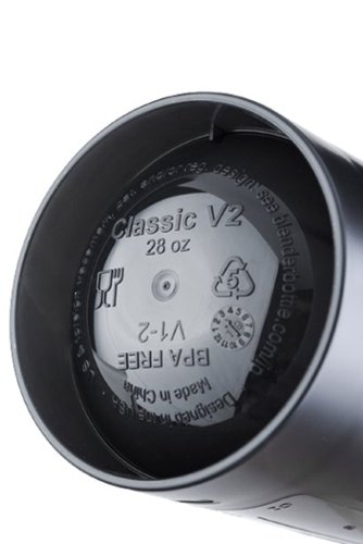 BlenderBottle Warrior King Classic V2 - 28oz. - Black WORLDWIDE DELIVERY