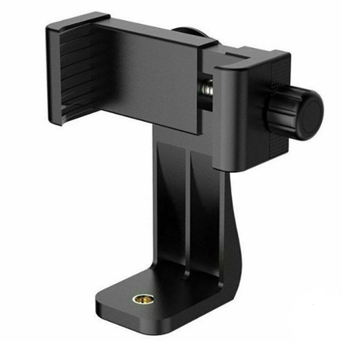 Stock Preferred - Universal Smartphone Tripod Adapter Mount - Black-Front_Standard 