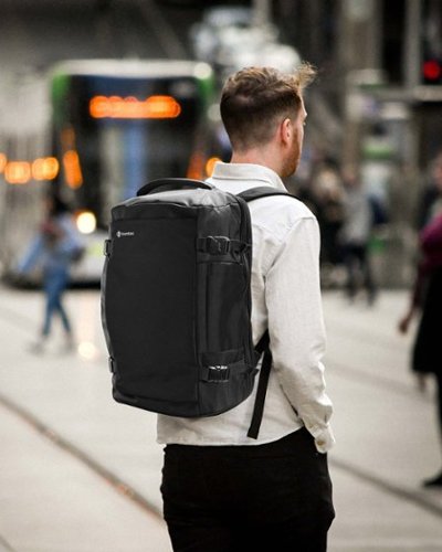 tomtoc Navigator-T66 Travel Laptop Backpack Backpack 40L, TSA Friendly Flight Approved Carry-on Luggage, Water-resistant