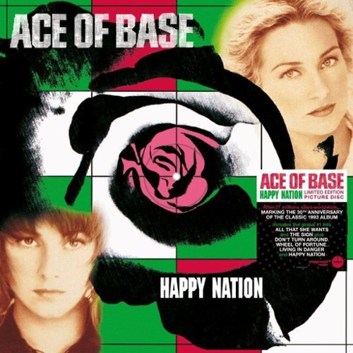  Ace of Base - Happy Nation - Picture Disc Vinyl - VINYL LP