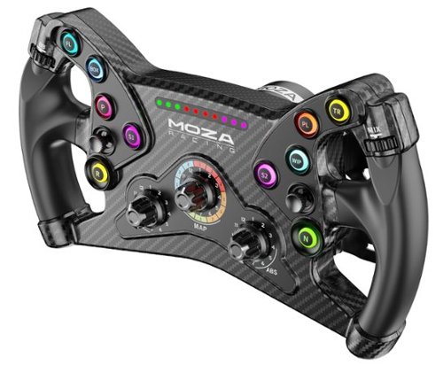 Moza Racing KS Gaming Steering Wheel - Black BUY IN UAE