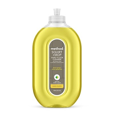 Method - Squirt + Mop Hard Floor Cleaner, Lemon Ginger, 25 oz. (00563)