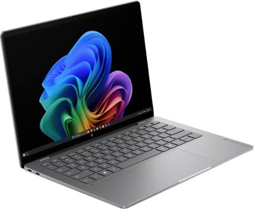 HP OmniBook X - 14 2K OLED Touchscreen Laptop - Snapdragon X Plus (2025) - 16GB Memory - 512GB SSD - Copilot+ PC - Meteor Silver BUY IN MIDDLE EAST
