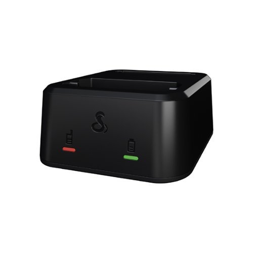 Cobra - Single Dock Charger for Cobra Performa Business Radios, with charging cable - Black - Black