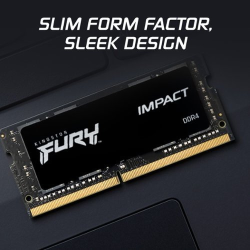 Kingston FURY Impact DDR4ノートPC用/SO-DIMM Kingston FURY™ Impact DDR4 SODIMM Memory – 8GB-64GB 3200MT/s