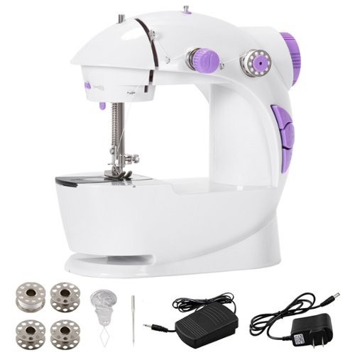 Oumilen - Mini Portable Sewing Machine with Dual Speed Control-Front_Standard 