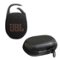 JBL - Clip 5 Ultra Portable Bluetooth Speaker with gSport Carbon Fiber Case - Black-Front_Standard
