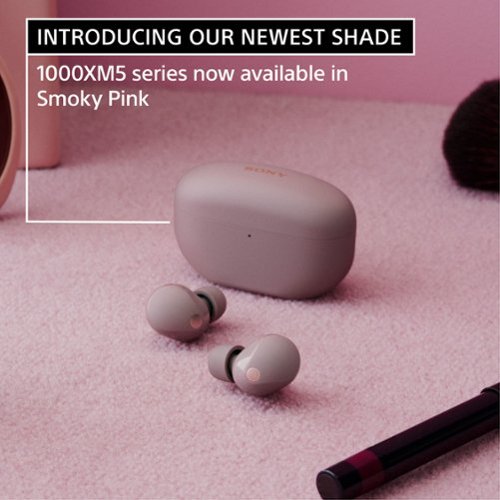 Sony WF1000XM5 True Wireless Noise Cancelling Earbuds - Smoky Pink WHERE TO BUY