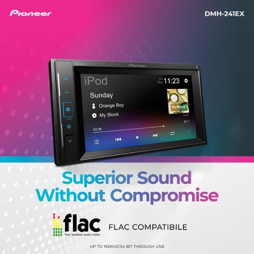 Pioneer 6.2 Bluetooth Digital Media (DM) Receiver - Black BUY IN EUROPE