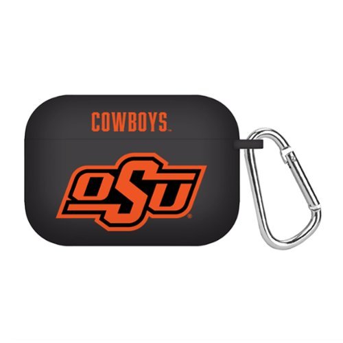 Affinity Bands - Oklahoma State Cowboys AirPods Pro Silicone Case Cover - Black-Front_Standard 