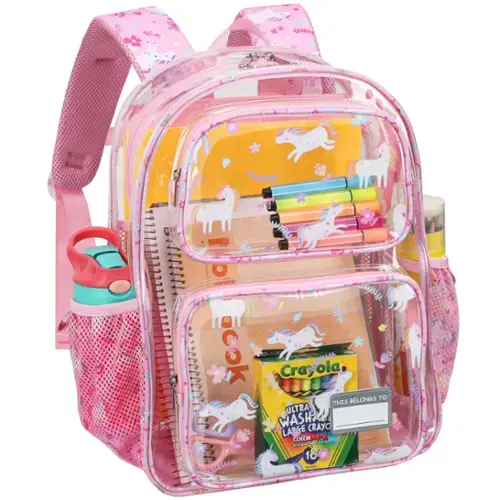 1pcs, B-pink Unicorn-Backpack