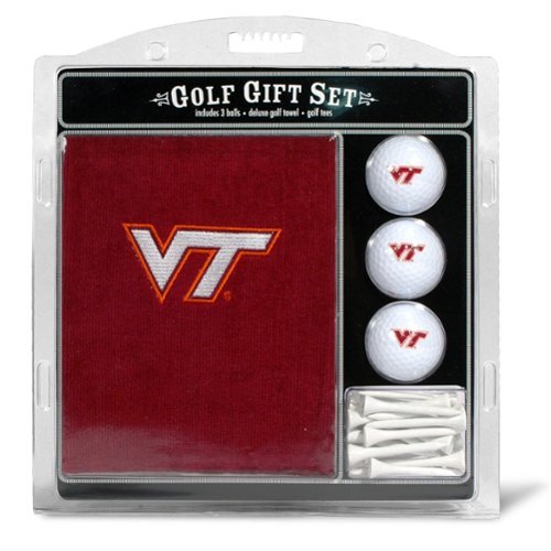 Team Golf - Virginia Tech Hokies Embroidered Golf Gift Set - Multicolor-Front_Standard 