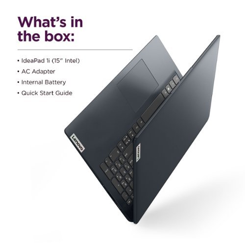 Lenovo Ideapad 1 15.6 HD Laptop - Intel Celeron N4500 - 4GB Memory - 128GB eMMC - Abyss Blue BUY ONLINE