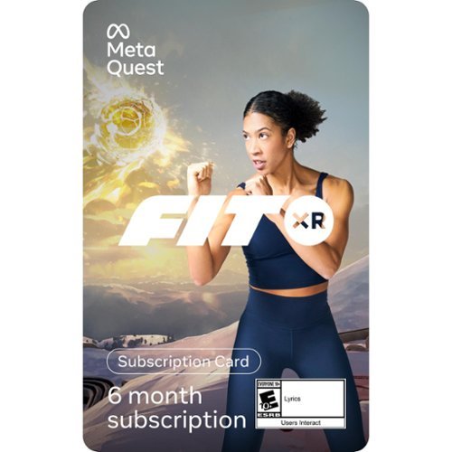 Meta - FitXR: 6 Month Subscription Gift Card [Digital]