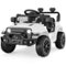 Best Choice Products - 6V Kids Ride-On Truck Car w/ Parent Remote Control, 4-Wheel Suspension, LED Lights - White-Front_Standard