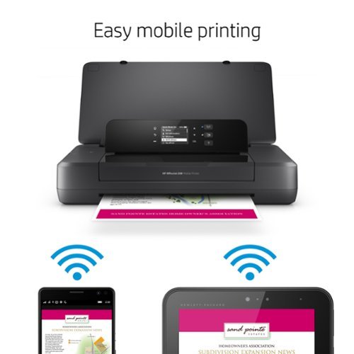 HP OfficeJet 200 Mobile Inkjet Printer Black OJ 200 Mobile/CZ993A